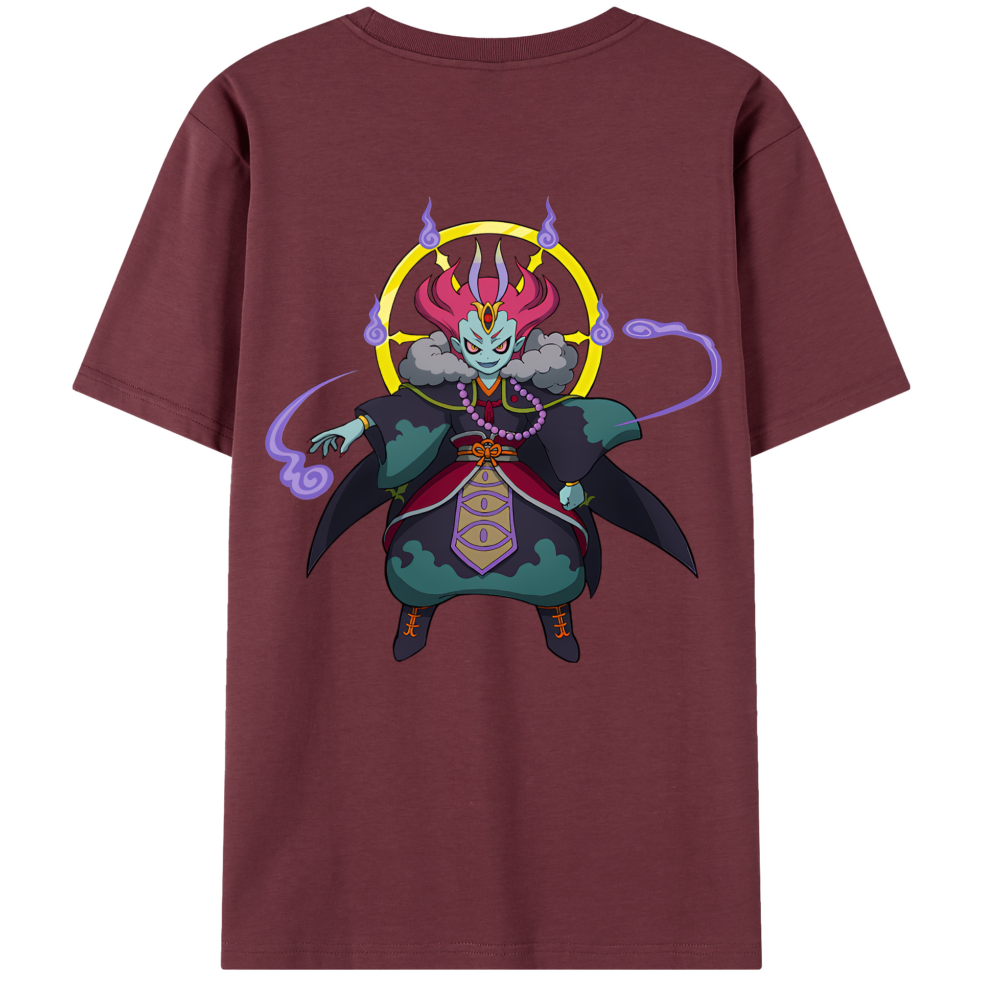 （画像用） 妖怪ウォッチ Yo-kai Watch 綿100％半袖Tシャツ（背面プリント）